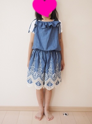 村田繭子さんのオールインワン風キャミ パンツ 布で暮らしをデザインしましょ